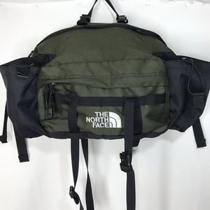 TNF North Face Green Lumbar Bag Large Fanny Pack